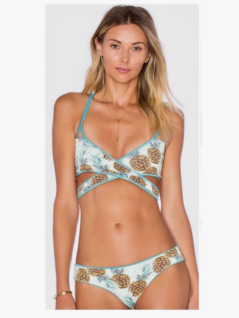 (SET) Maaji Sage Waltz Reversible Bikini- M/L.
